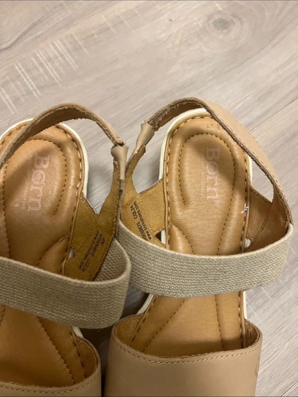 Born leather elastic